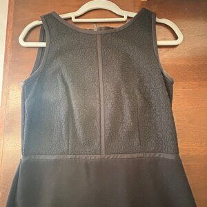 Perfect Black Dress - Mix of detailed texture and smooth fabric